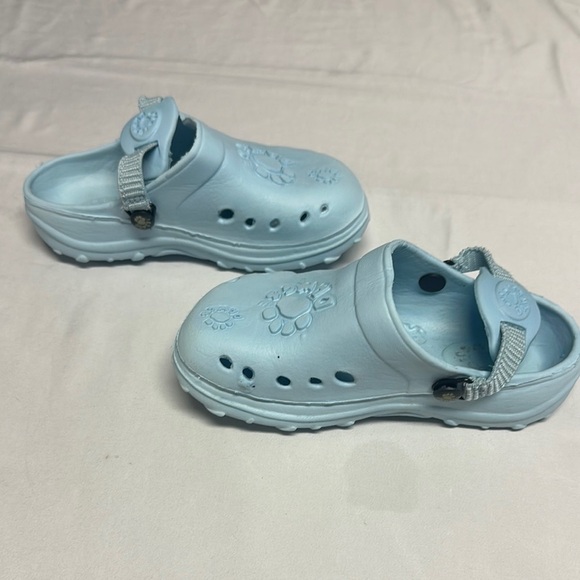 Dawgs - Kids Light Blue Clogs/water shoes/sandals - Picture 2 of 7